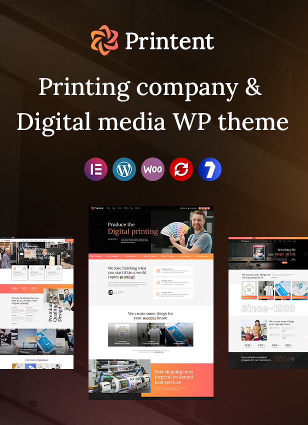 Printing Services WordPress Theme